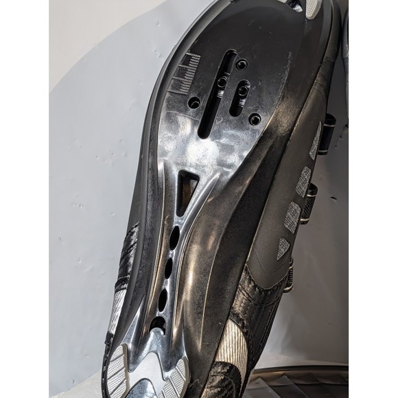 Gavin Cycling Shoes Black Grey Triple Strap Road Mountain Bike Mens Size 10 eu45 - Picture 8 of 11